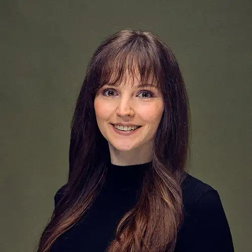 Mitarbeiterin Lucie Klotz, Manager Marketing & PR